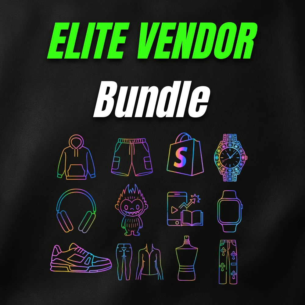 Elite vendor bundle (free ebook inside)