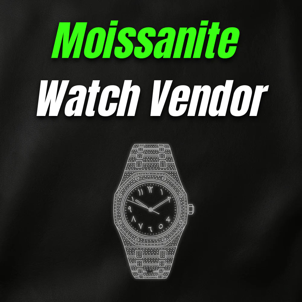 Moissanite watch + jewelry vendor